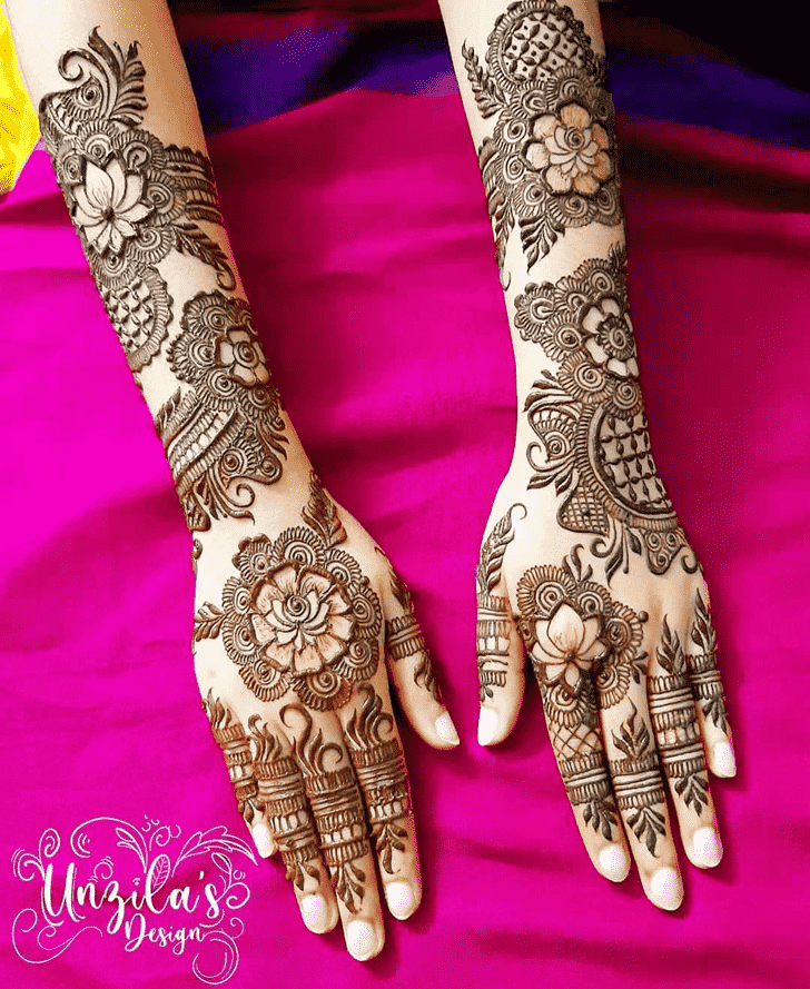 Ravishing Marwari Henna Design