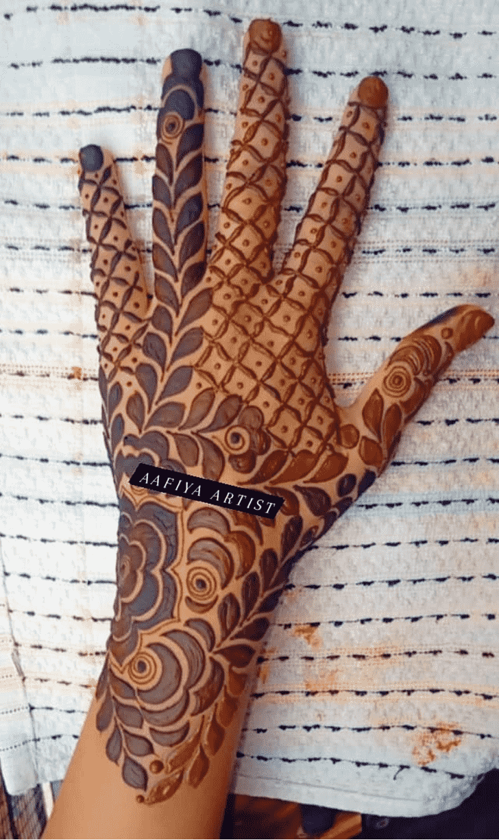 Beauteous Massachusetts Henna Design
