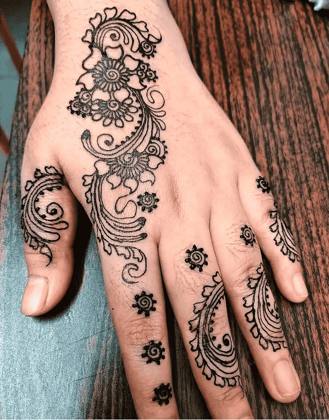 Arm McLeod Ganj Henna Design