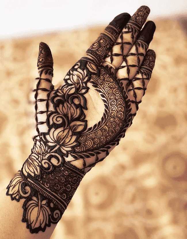 Awesome McLeod Ganj Henna Design