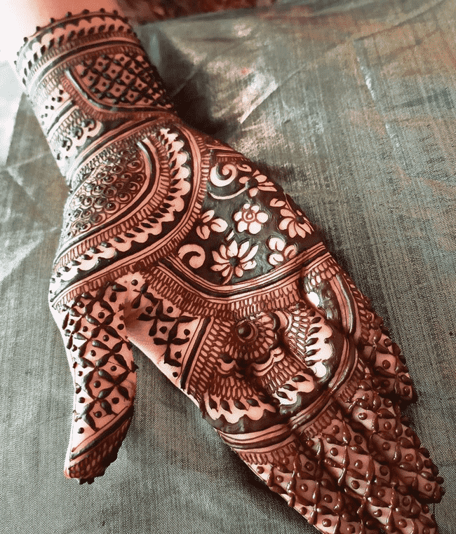 Stunning McLeod Ganj Henna Design