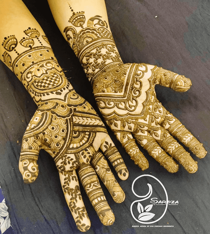 Gorgeous Mehndi Art Henna Design