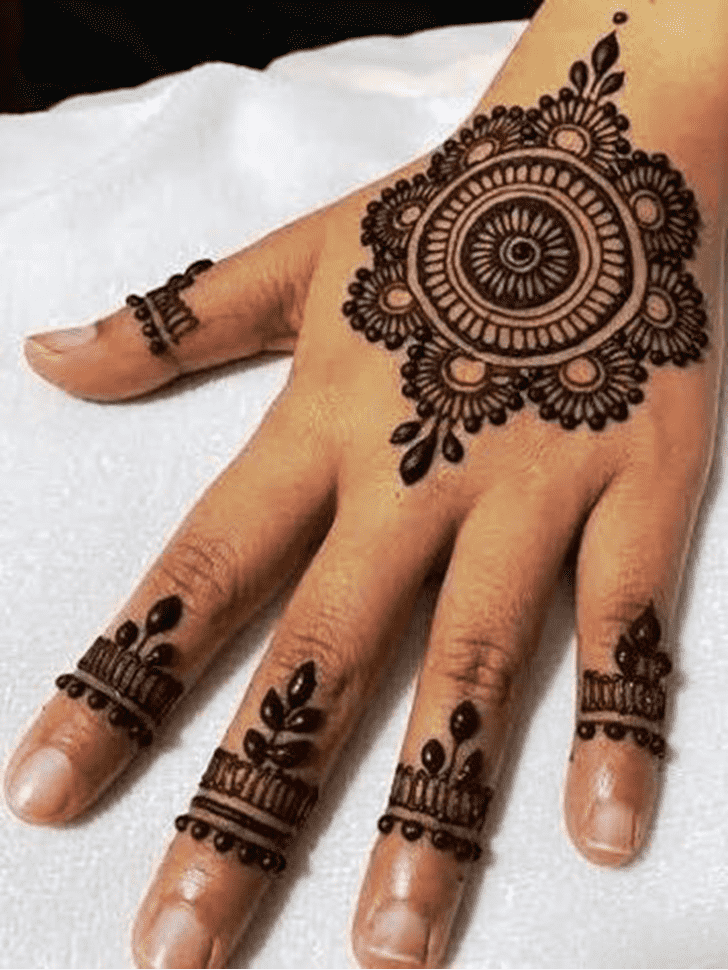 Awesome Mehndi Art Henna Design