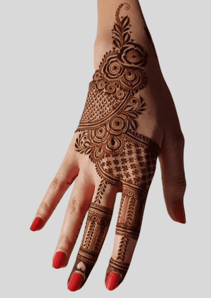 Delightful Mexico Henna Design