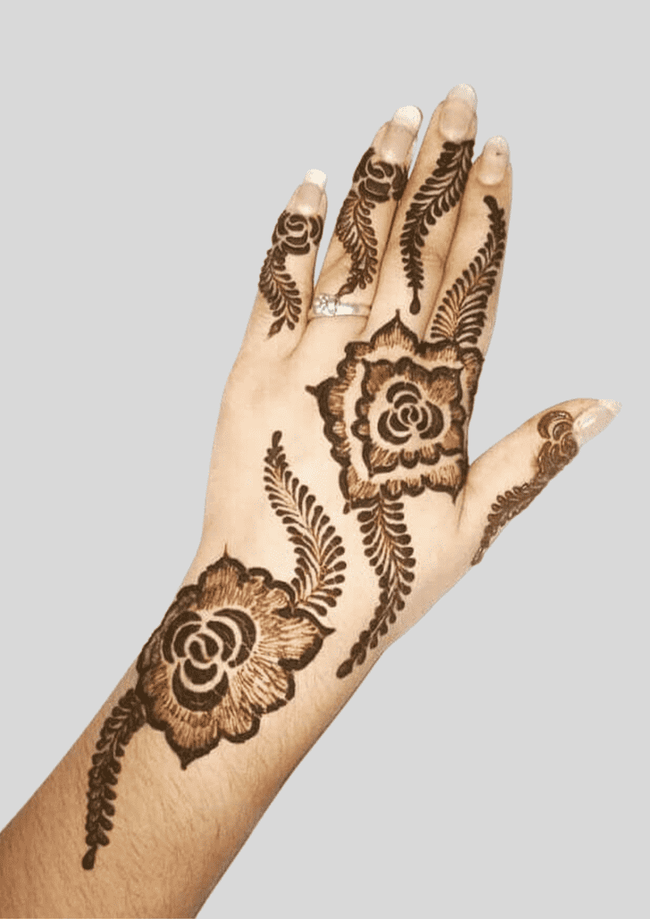 Enticing Mexico Henna Design