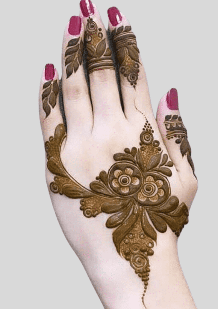 Fascinating Mexico Henna Design