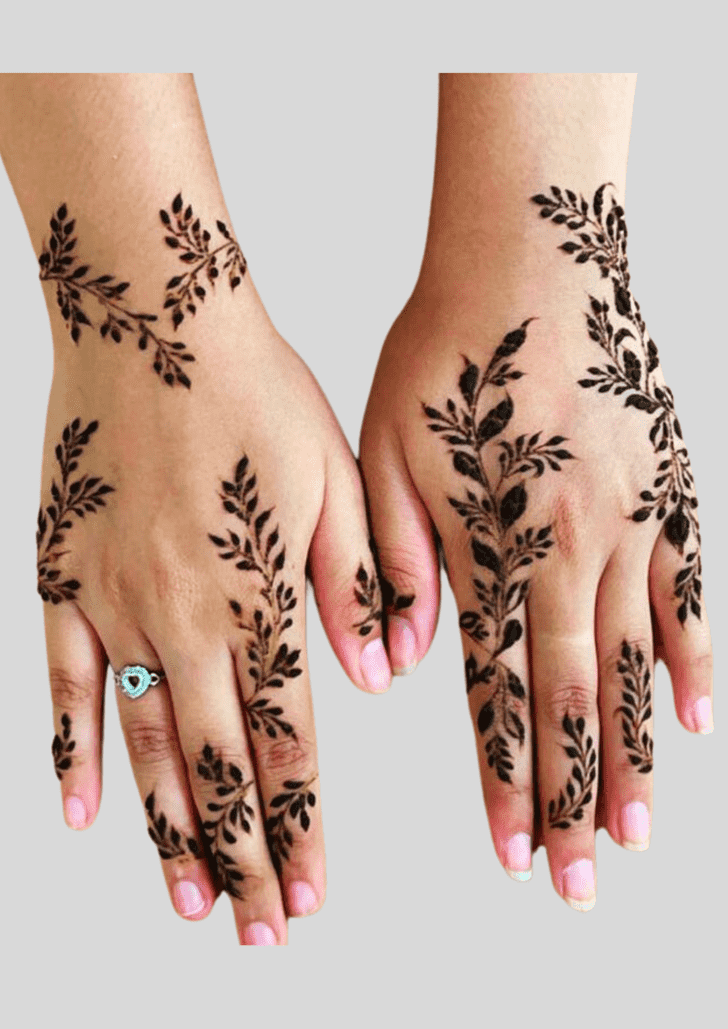 Shapely Mexico Henna Design