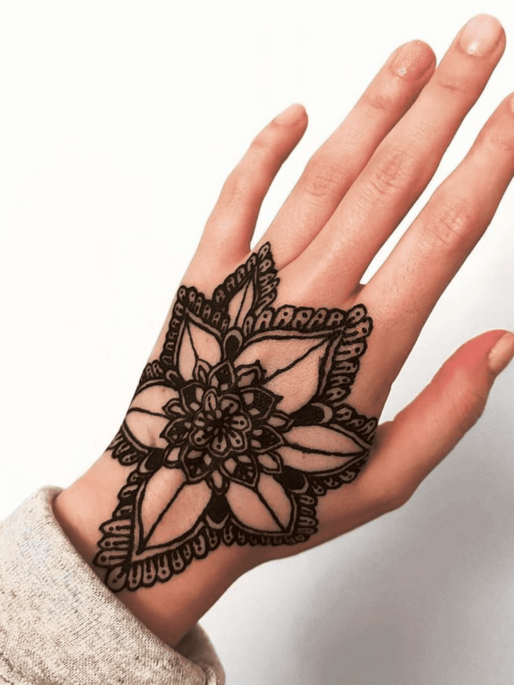 Delicate Miami Henna Design