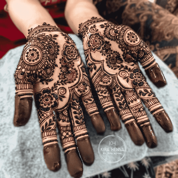 Fine Modern Henna Design
