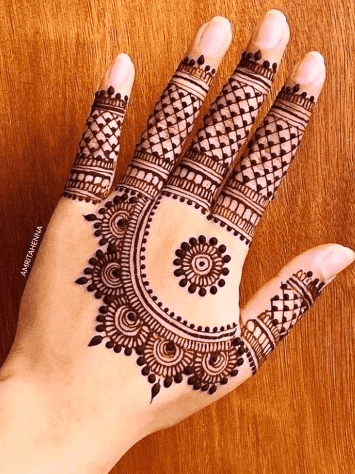 Delightful Moroccan Henna Design
