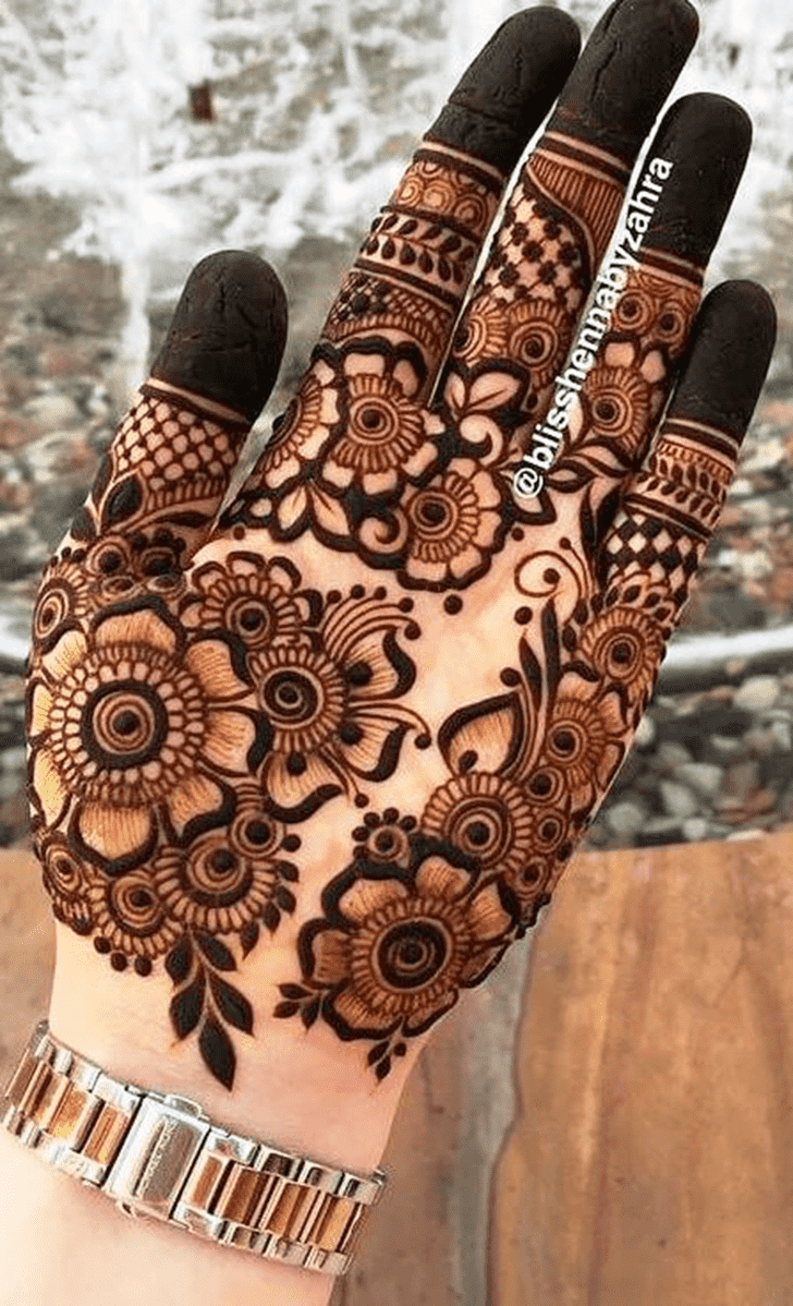 Excellent Moroccan Henna Design