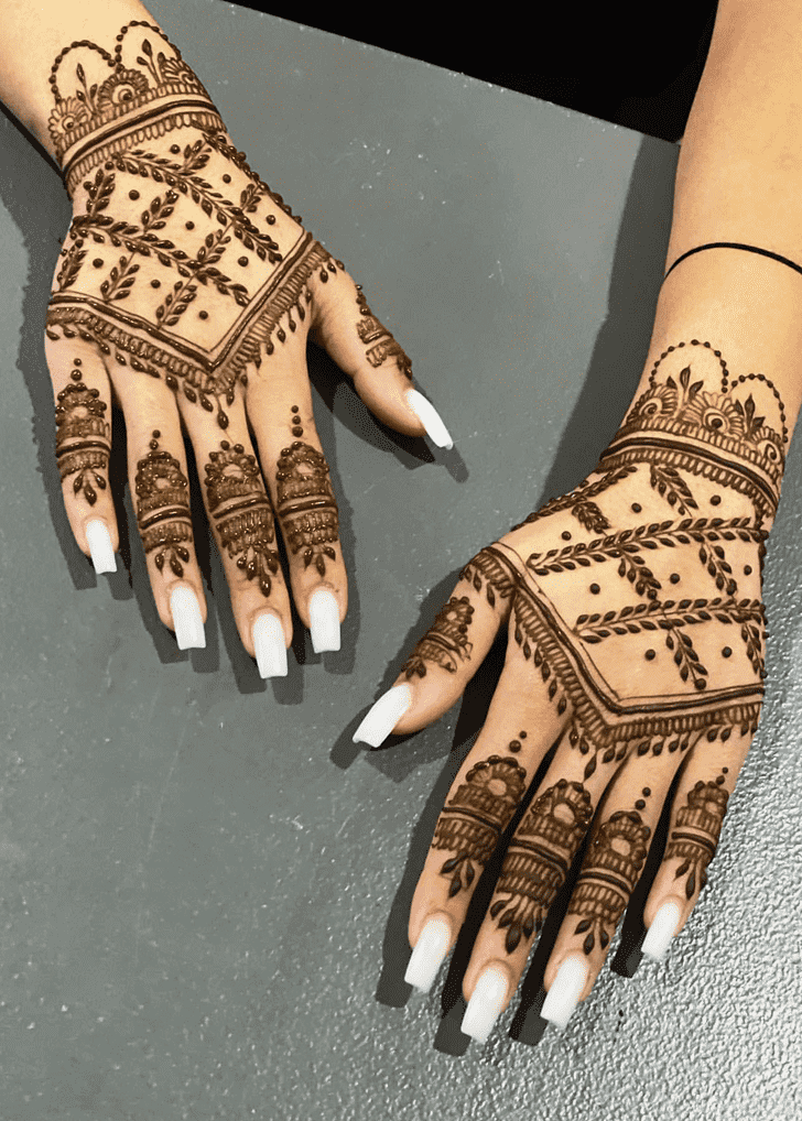 Inviting Moroccan Henna Design