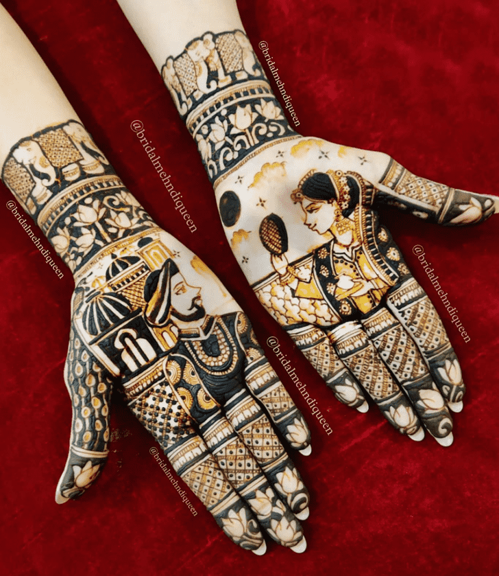 Ravishing Moroccan Henna Design