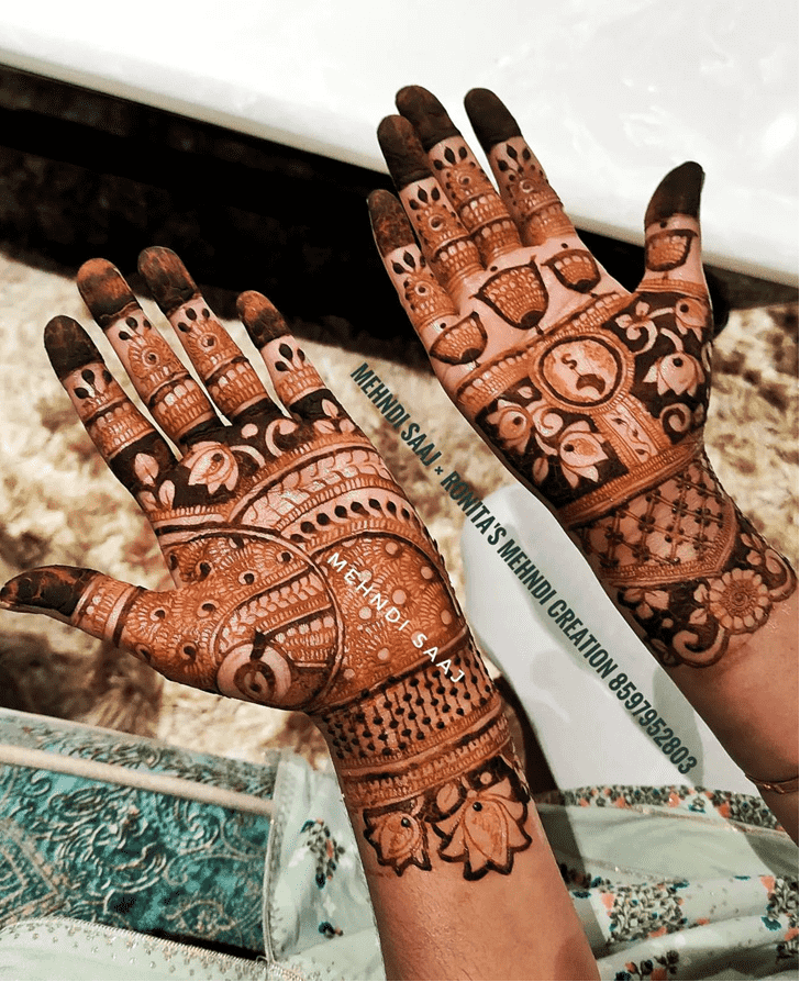 Splendid Moroccan Henna Design