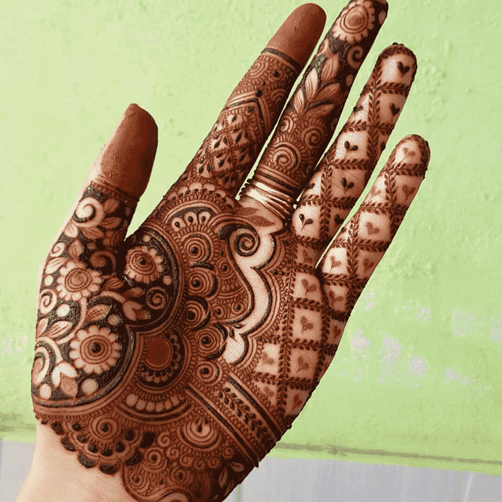 Gorgeous Mughlai Henna Design