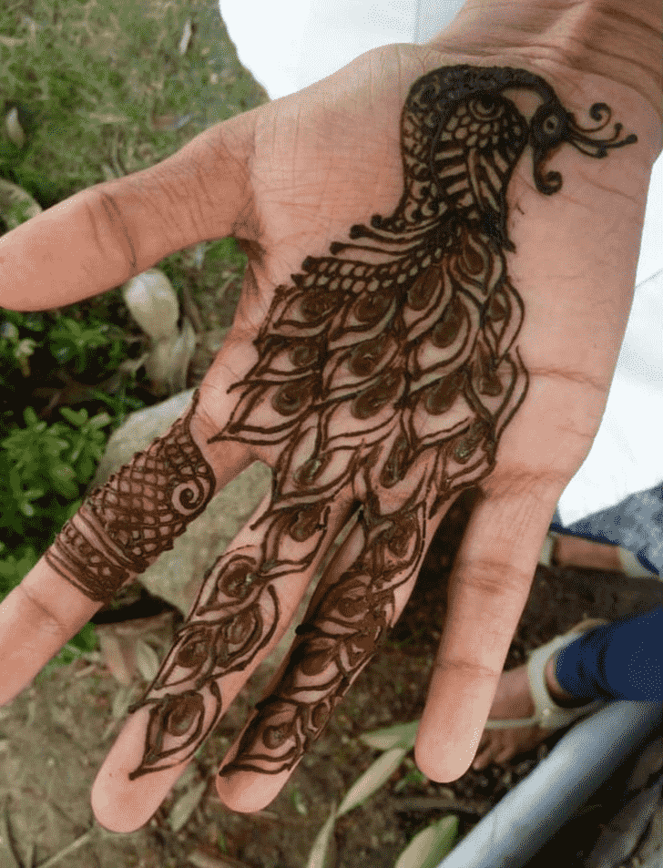 Mughlai Henna Design