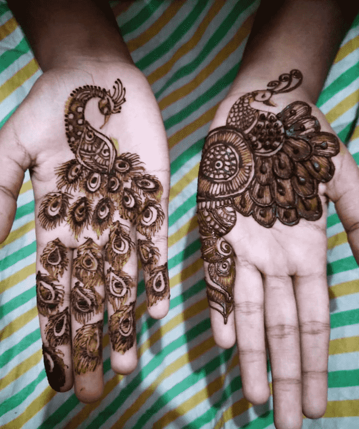 Ideal Mughlai Henna Design