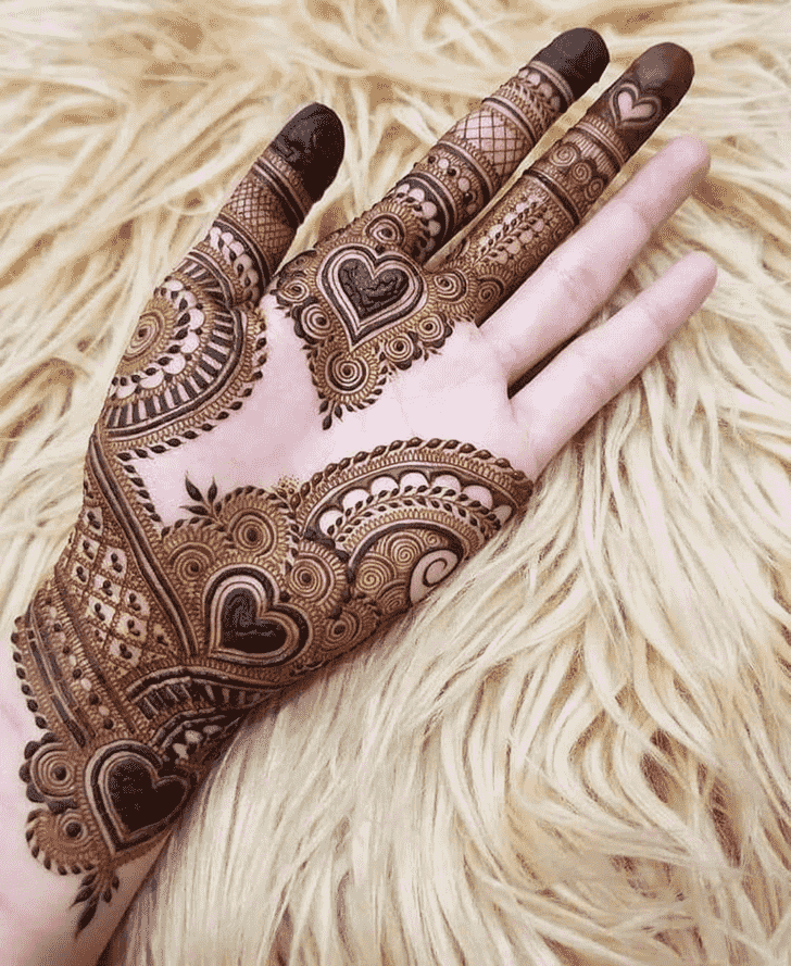 Radiant Mughlai Henna Design