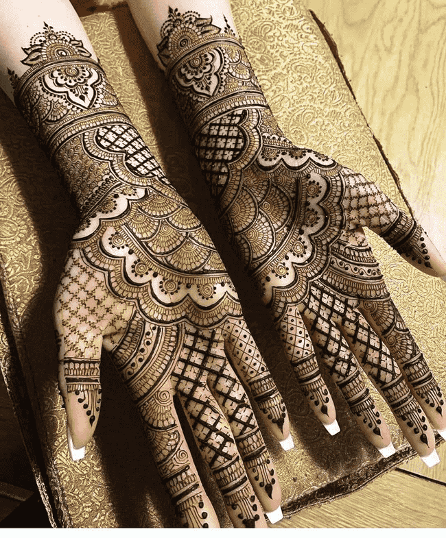 Fascinating Muktagacha Henna Design