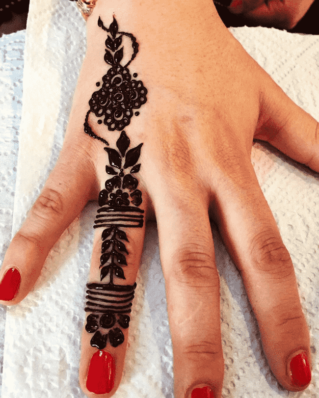 Nice Muktagacha Henna Design