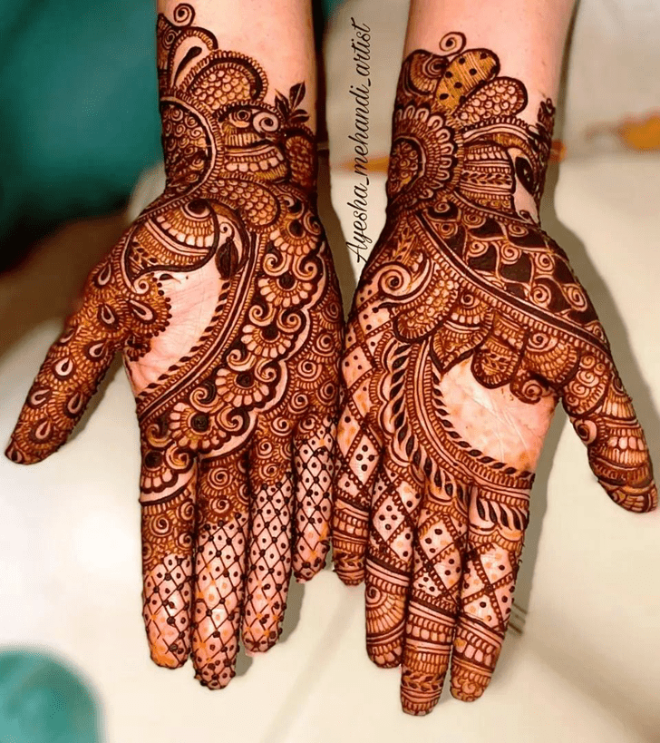 Delightful Multan Henna Design