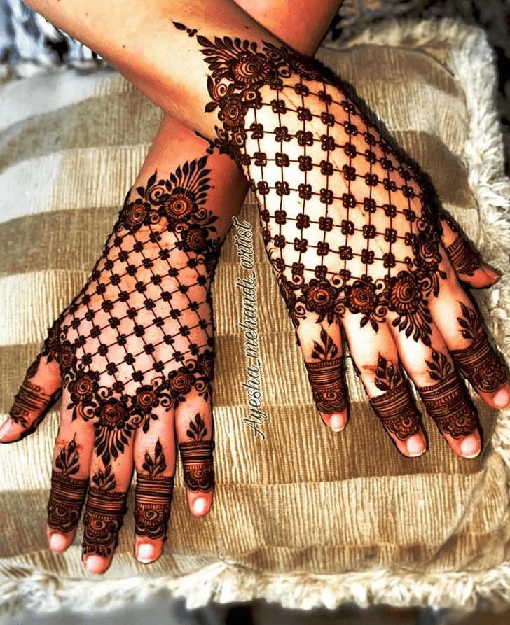 Arm Multan Henna Design