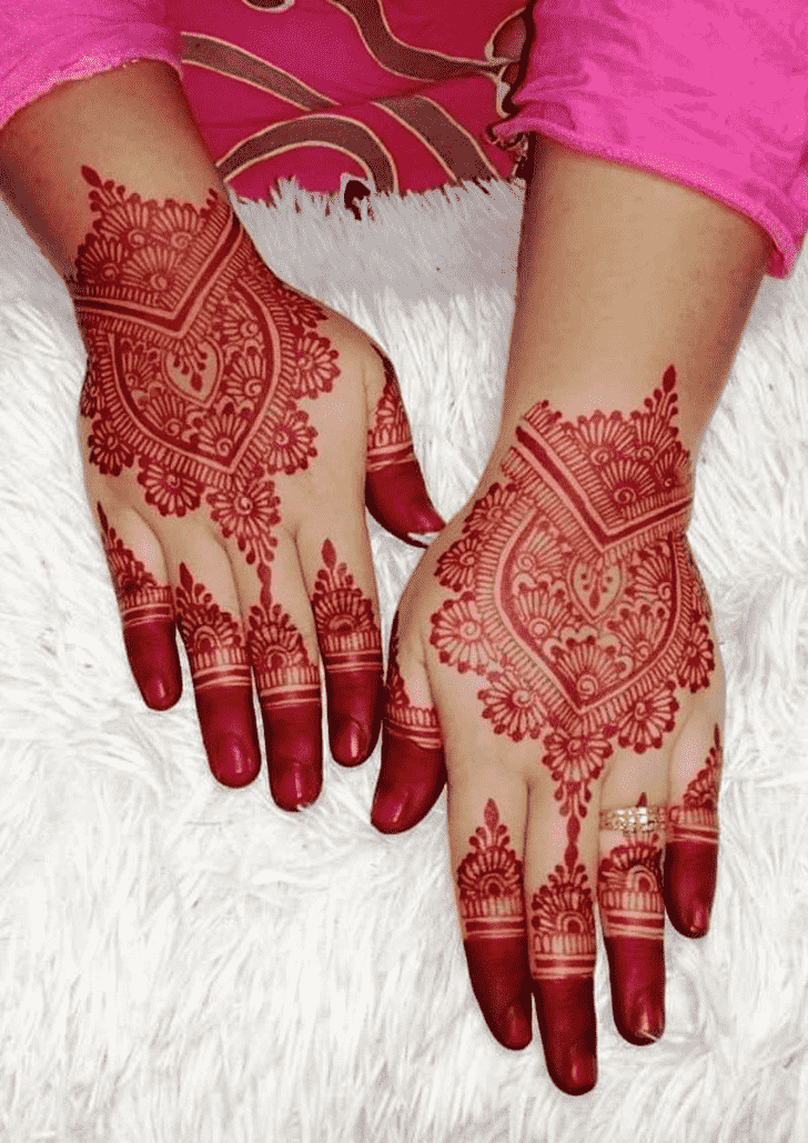 Elegant Mumbai Henna Design