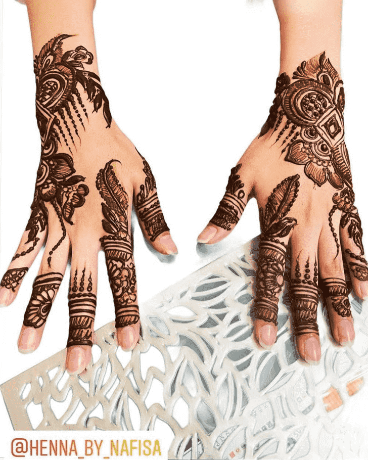 Nice Mumbai Henna Design