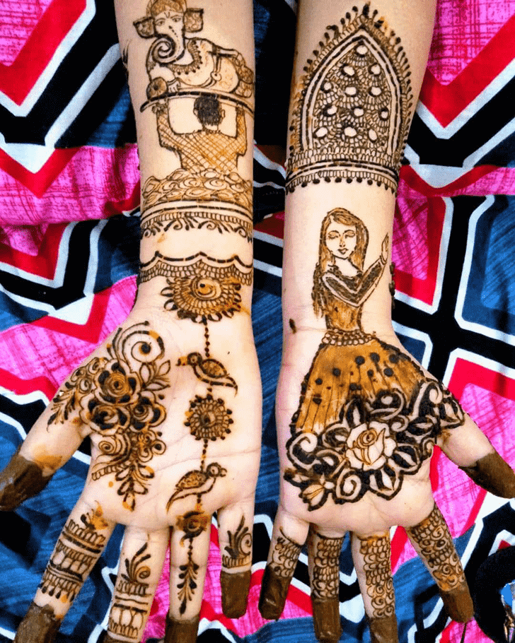 Adorable Munich Henna Design