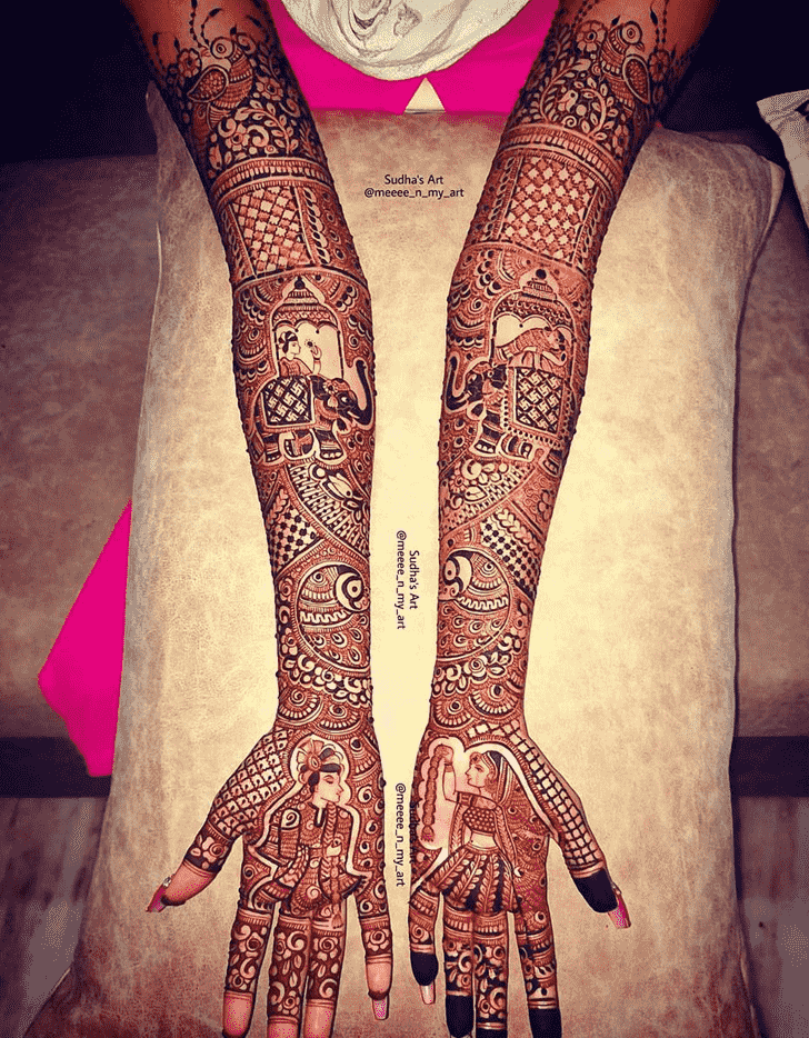 Slightly Munnar Henna Design