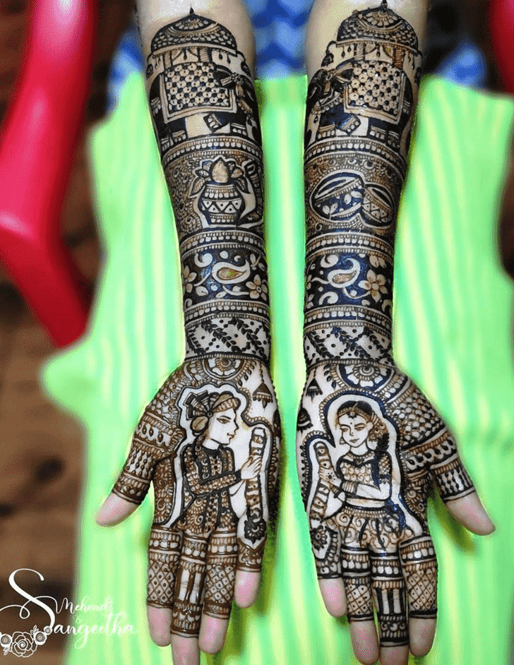 Superb Munnar Henna Design
