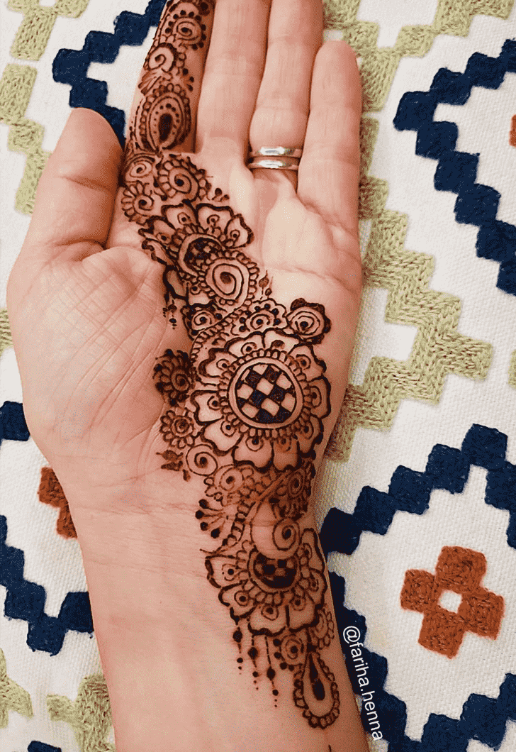 Classy Mussoorie Henna Design