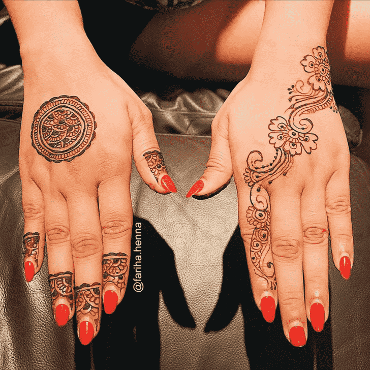 Fine Mussoorie Henna Design