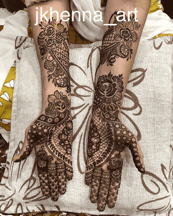 Alluring Mysore Henna Design