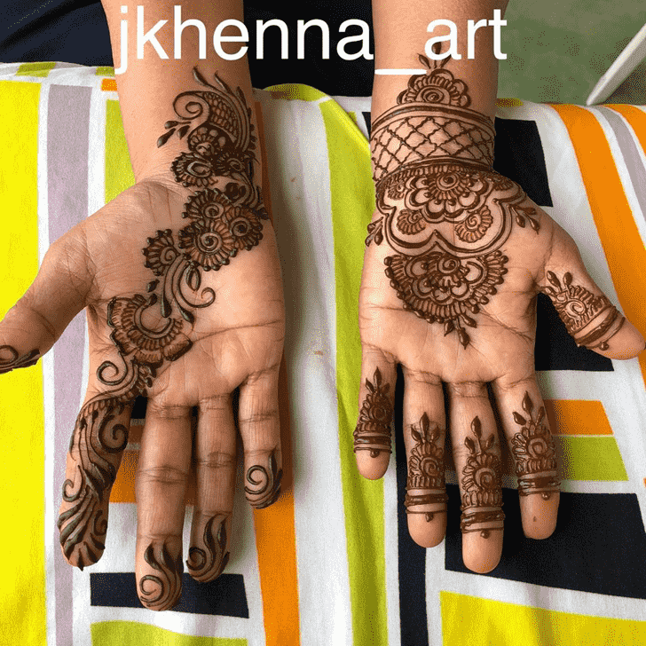 Delightful Mysore Henna Design