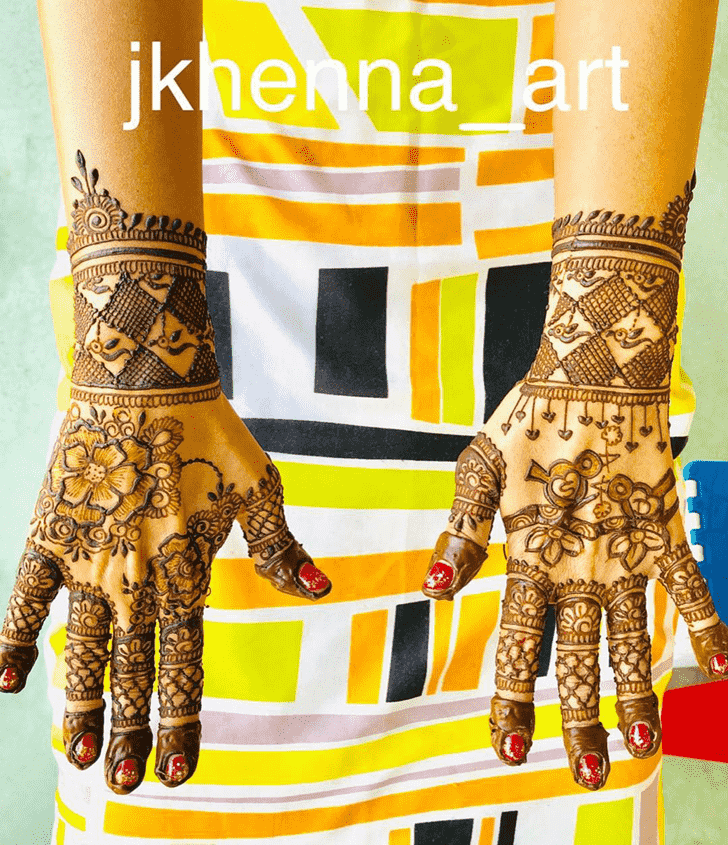 Arm Mysore Henna Design