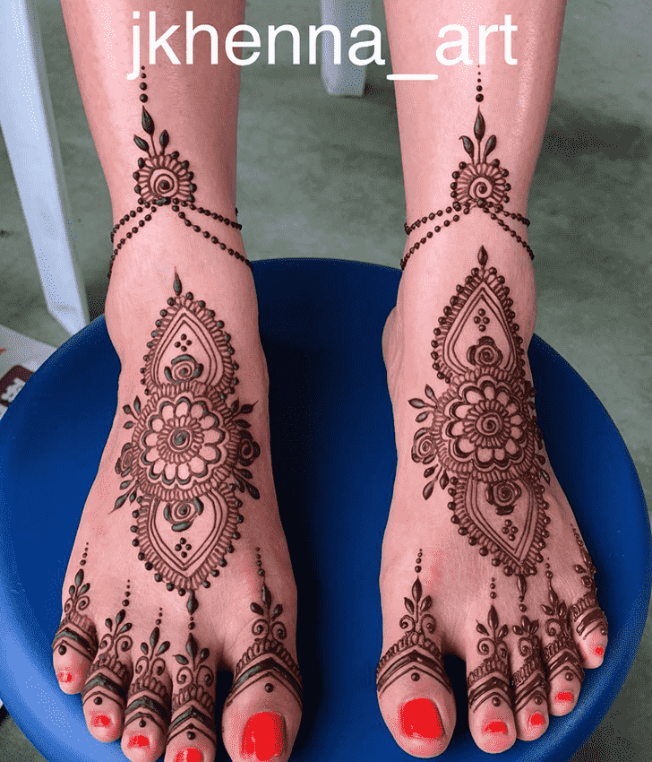 Enthralling Mysore Henna Design