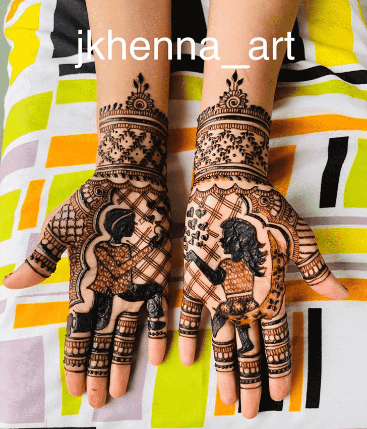 Fascinating Mysore Henna Design