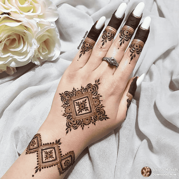 Ravishing Mysore Henna Design