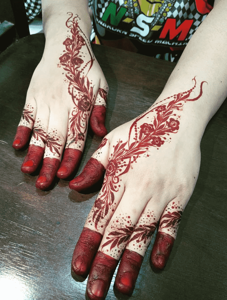 Bewitching Mysuru Henna Design