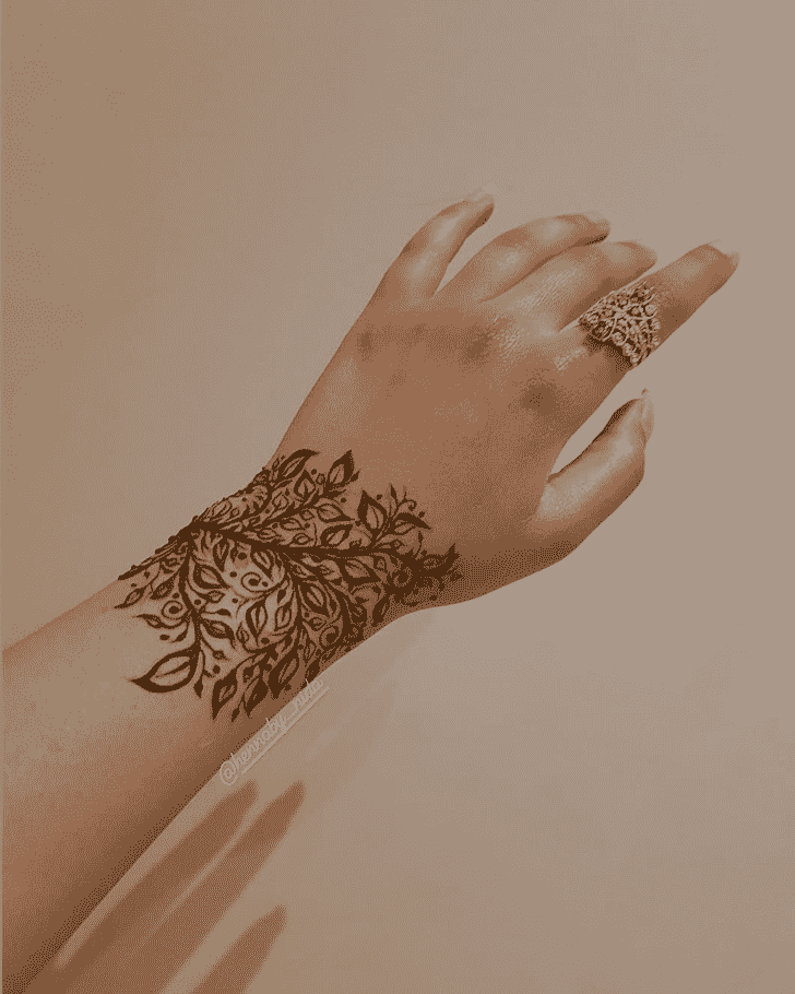 Arm Mysuru Henna Design