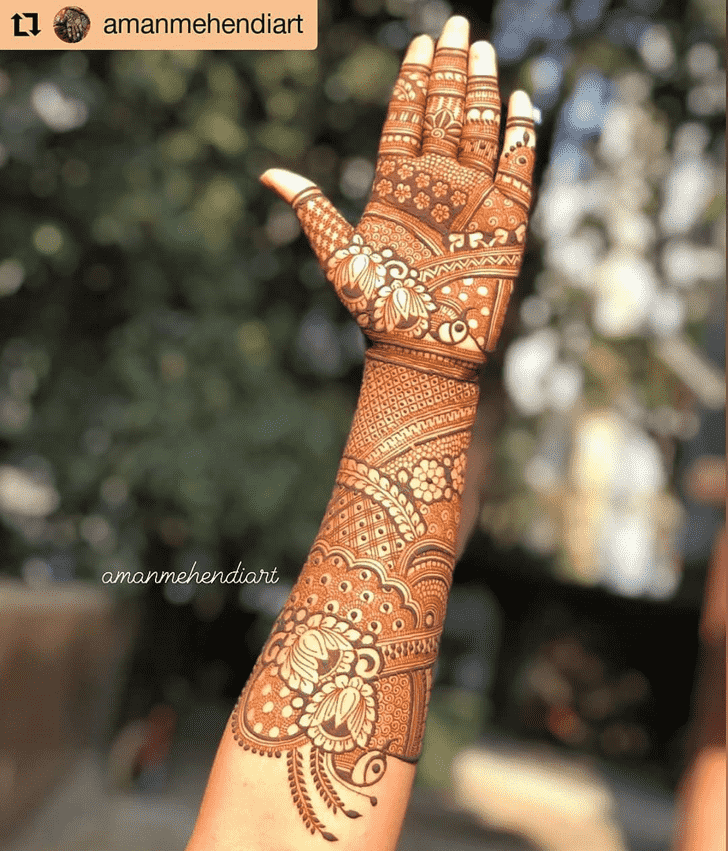Appealing Nagpur Henna Design