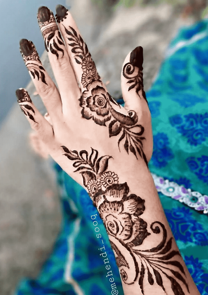Beauteous Nagpur Henna Design