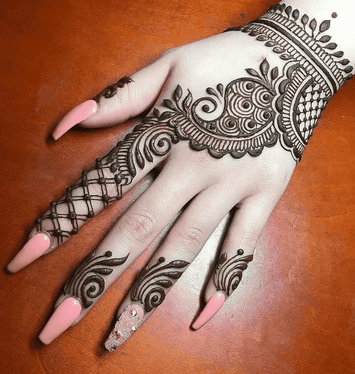 Charming Nagpur Henna Design