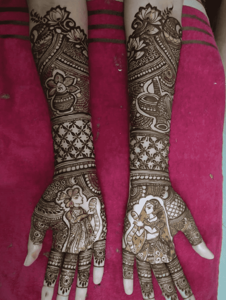 Arm Nagpur Henna Design