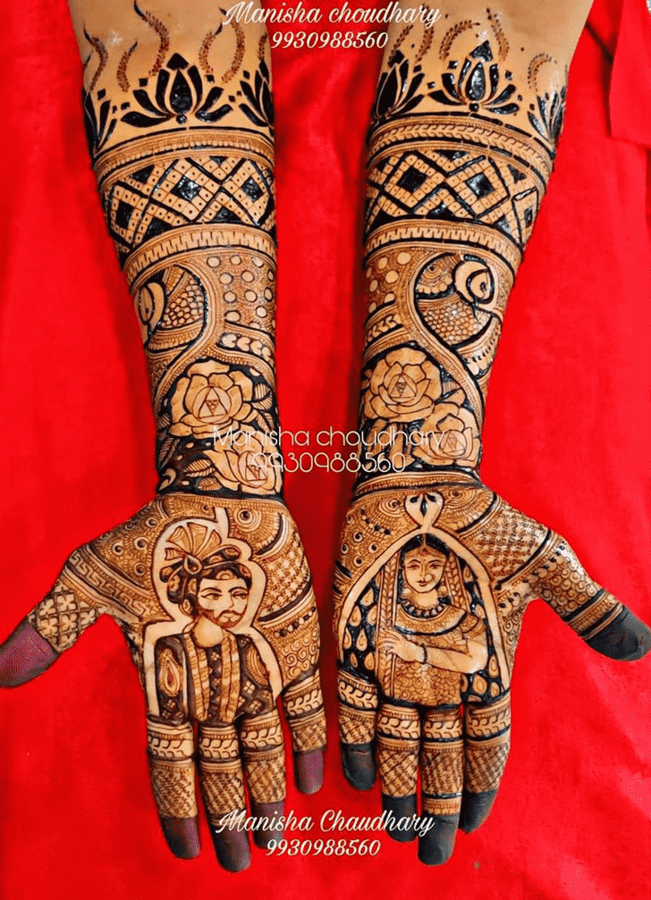 Fascinating Nagpur Henna Design