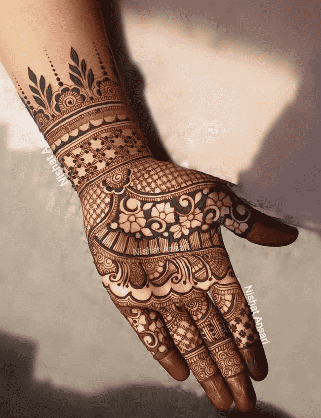 Adorable Nainital Henna Design