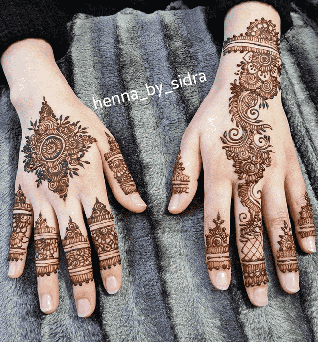 Captivating Nainital Henna Design