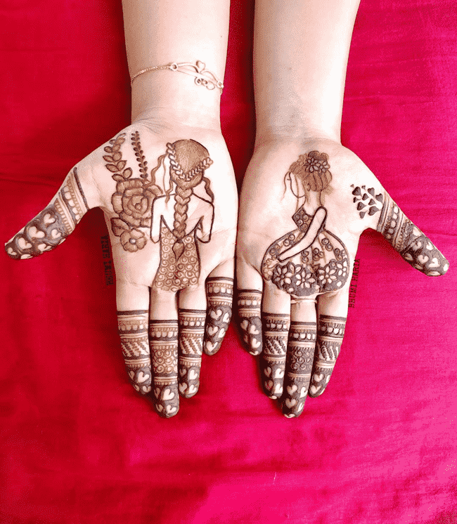 Arm Nainital Henna Design
