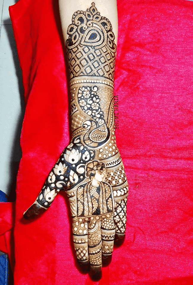 Elegant Nainital Henna Design
